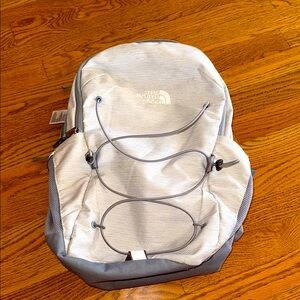 The North Face Light Gray Jester Backpack